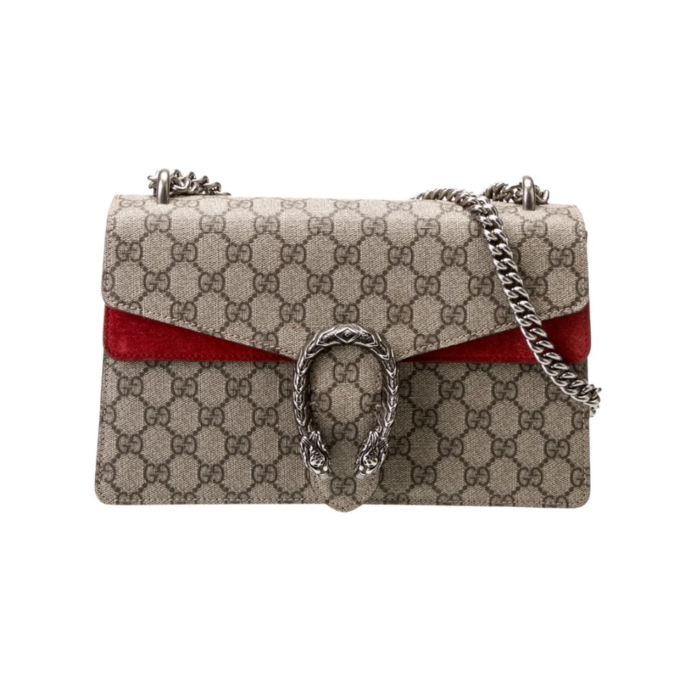 NWT Gucci Dionysus Small Shoulder Bag with Red